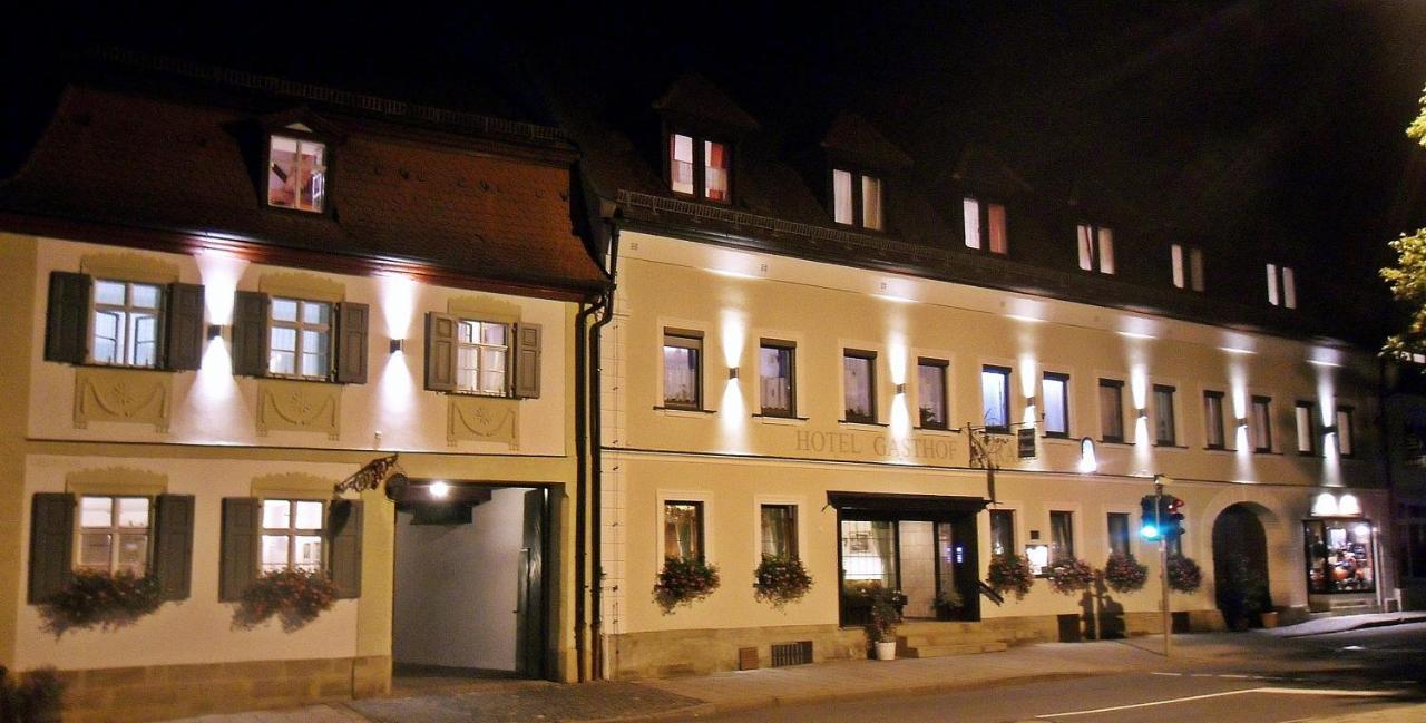 Hotel Gasthof Krapp Scheßlitz Exteriör bild